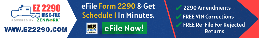 File Your Form 2290 With Ez2290