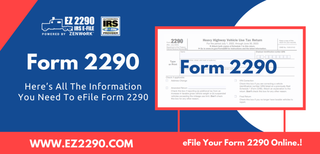 eFile Form 2290